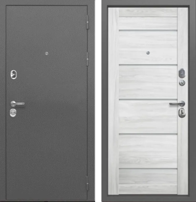 Фото Дверь MXD Север 9 СМ  Серебро Царга Астана Милки DIS007050